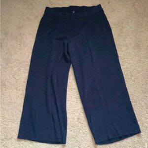 Wide leg sweatpants
